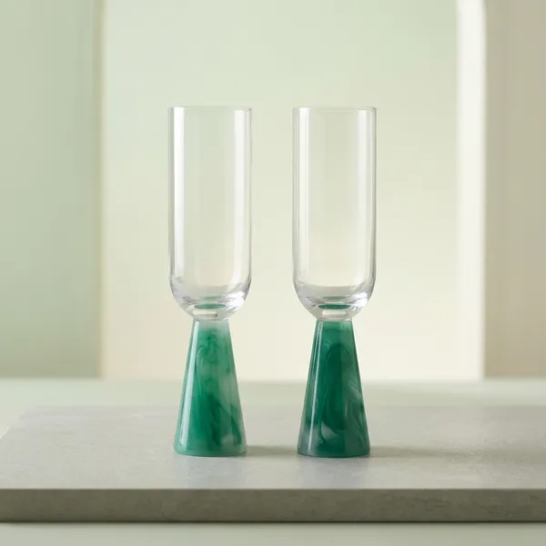 Champagne_Glass_Set_With_Stem_Green_(Set_Of_2)_-_Auriesta