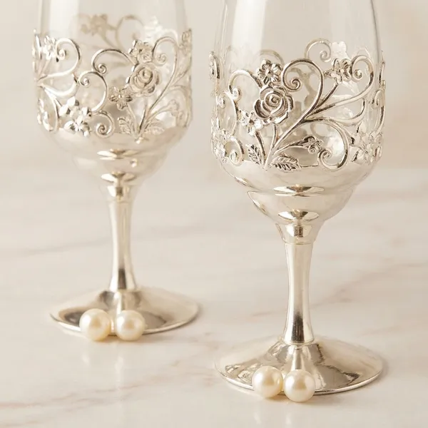 Decorative_Silver_Floral_Wine_Glasses_Set_Of_2_-_Elegant_Crystal_Goblets