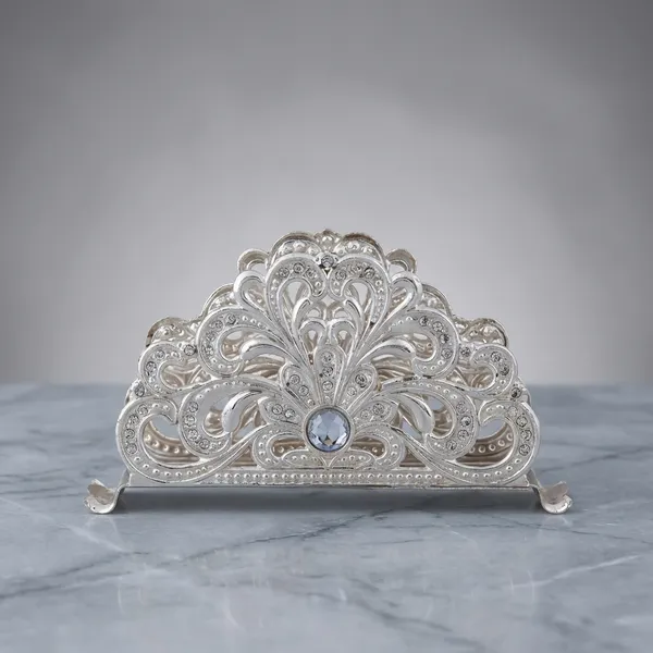 Auriesta_Ornate_Silver-Plated_Tissue_Holder