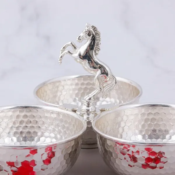 Elegant_Silver-Tone_Hammered_Serving_Bowl_Set_With_Peacock_Handle_(Set_Of_3)