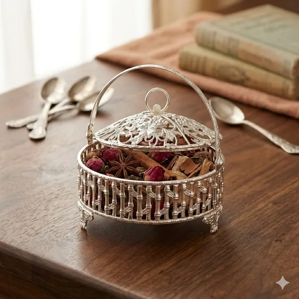 Round_Bamboo_Design_Basket_With_Lid_And_Handle