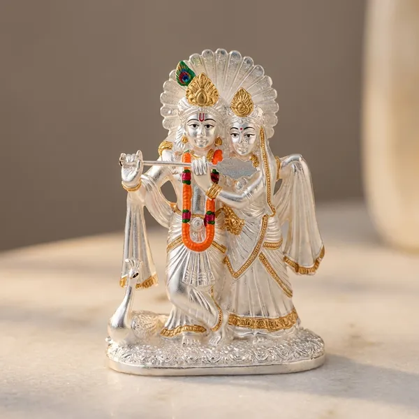 New_Radha_Krishna_Orange_Idol_Figurine_-_Auriesta
