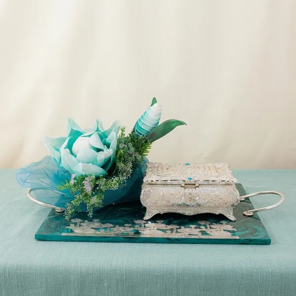 Elegant_Floral_Keepsake_Box_With_Decorative_Tray_Set_-_Turquoise_Blue_&_White