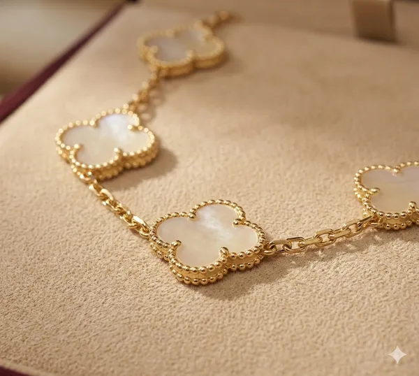 Moonlit_Meadow_Lucky_Four_Leaf_Clover_18K_Gold_Tone_Titanium_Steel_Anti_Tarnish__Bracelet_For_Women.
