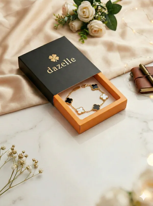 Midnight_Bloom_Lucky_Four_Leaf_Clover_18K_Gold_Tone_Titanium_Steel_Anti_Tarnish_Waterproof_Hypoallergenic_Lifeproof_Bracelet_For_Women