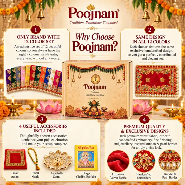 Multicolor_Durga_Mata_Chunari_Set_9_Color_As_Per_9_Days_Of_Navratri_Luxuroius_Velvet_Hand_Embroidered_Puja_Decoration_And_Gifting_On_Mata_Ki_Chowki_Karwachauth_And_Diwali_6_X_9_Inches