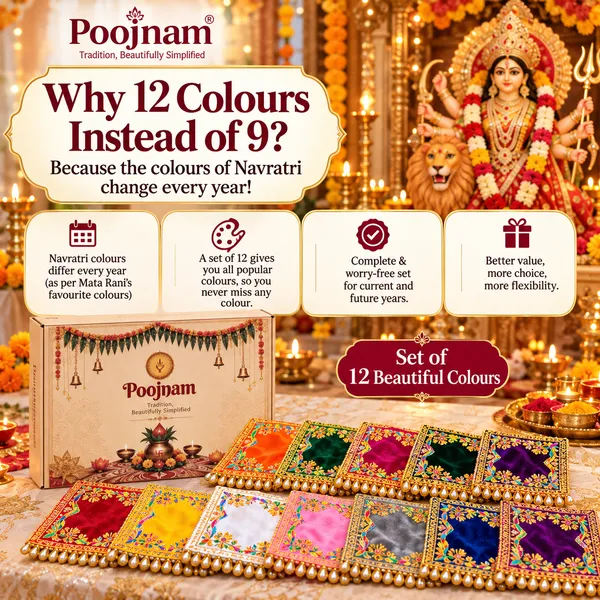 Multicolor_Durga_Mata_Chunari_Set_9_Color_As_Per_9_Days_Of_Navratri_Luxuroius_Velvet_Hand_Embroidered_Puja_Decoration_And_Gifting_On_Mata_Ki_Chowki_Karwachauth_And_Diwali_6_X_9_Inches