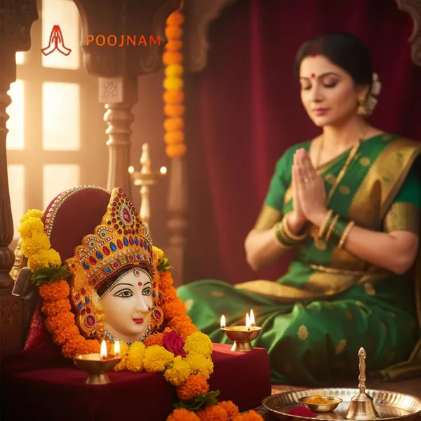 Yellow_Polyfibre_Goddess_Mata_Maha_Lakshmi_Mukhota_Devi_Ma_Face_Santoshi_Maa_Mukhota_Laxmi_Face_For_Margashirsha_Varalakshmi_Vrath_Puja