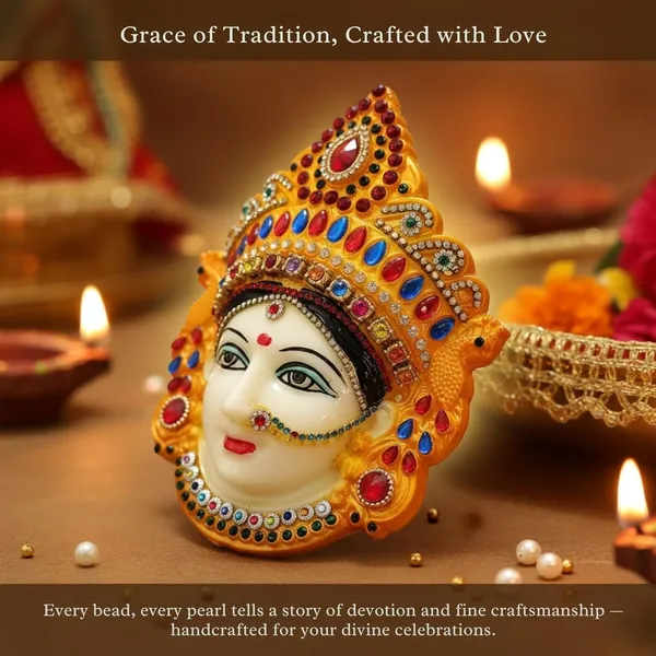 Yellow_Polyfibre_Goddess_Mata_Maha_Lakshmi_Mukhota_Devi_Ma_Face_Santoshi_Maa_Mukhota_Laxmi_Face_For_Margashirsha_Varalakshmi_Vrath_Puja