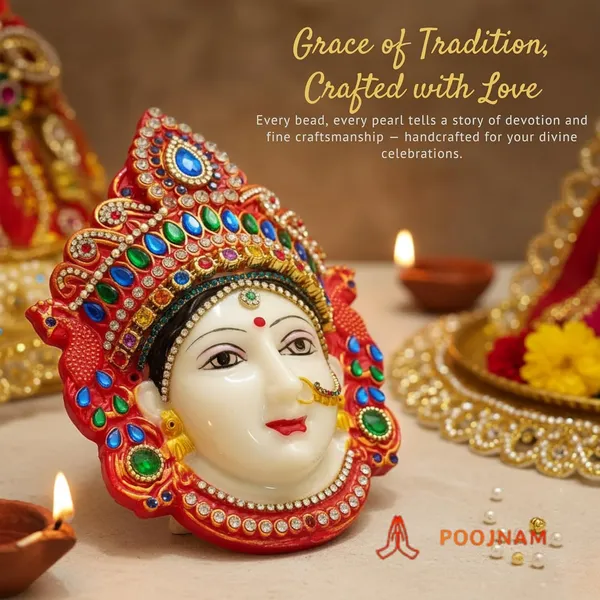 Red_Traders_Polyfibre_Goddess_Mata_Maha_Lakshmi_Laxmi_Mukhota_Red_Color_Devi_Ma_Face_Santoshi_Maa_Mukhota_Laxmi_Face_For_Margashirsha_Puja_Varalakshmi_Vrath_Puja_And_Decor_4.5_Inch