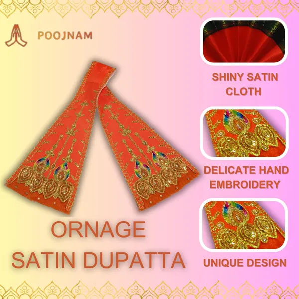 Orange_Premium_Ganpati_Decoration_Set_Luxurious_Satin_Pheta_Elegant_Matching_Thes_With_Divine_Kanthi_Includes_Complimentary_Aasan_Fits_Ganesh_Chaturthi_Idols