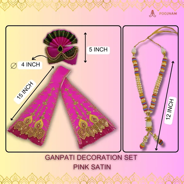 Pink_Premium_Ganpati_Decoration_Set_Luxurious_Satin_Pheta_Elegant_Matching_Dupatta_With_Divine_Kanthi_Includes_Complimentary_Aasan_Fits_Ganesha_Idols_1.5Ft_To_3Ft