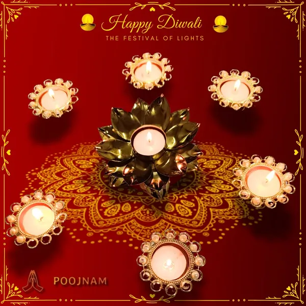 Gold_Decorative_Candle_Holder_Set_Lotus_Metal_Diya_And_Six_Pearl_Embellished_Tea_Light_Diyas_For_Diwali_With_14_Free_Wax_Candles_Golden_Color_Ideal_For_Diwali_Home_Decor_Gifting