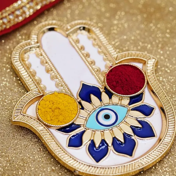 Gold_Evil_Eye_Roli_Chawal_Kankavli_Auspicious_Haldi_Kumkum_Holder_For_Diwali_Return_Gifts_Spiritual_Buri_Nazar_Protection_Pooja_Accessory