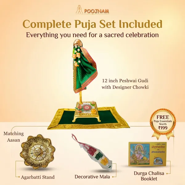 Green_Peshwai_Readymade_Gudi_with_Decoactive_Chowki_|_Table_Top_Gudi_for_Gudi_Pada_Puja_and_Decoration_in_Gift_Box_Packaging