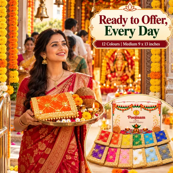 Poojnam_Navratri_Chunnari_Set,_12_Colours__|_Chunari_for_Mata_|_Handcrafted_Gold_Embroidery,_Sheer_Festive_Fabric_for_Durga_Mata_Puja,_Idol_Decoration,_Mata_ki_Chowki,_Festive_Gifting