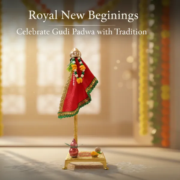 Red_Peshwai_Readymade_Gudi_with_Decoactive_Chowki_|_Table_Top_Gudi_for_Gudi_Pada_Puja_and_Decoration_in_Gift_Box_Packaging