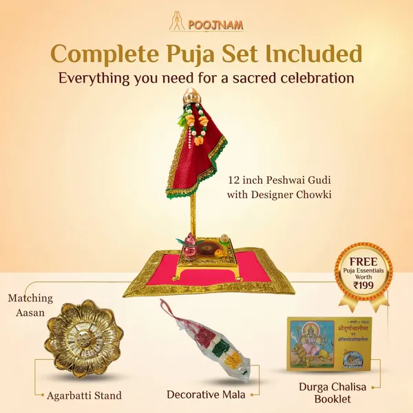 Red_Peshwai_Readymade_Gudi_with_Decoactive_Chowki_|_Table_Top_Gudi_for_Gudi_Pada_Puja_and_Decoration_in_Gift_Box_Packaging