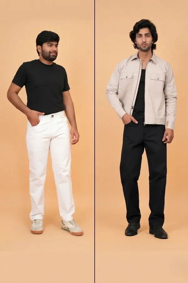 Black_And_White_Cotton_Premium_Trousers_For_Men_Pack_Of_2