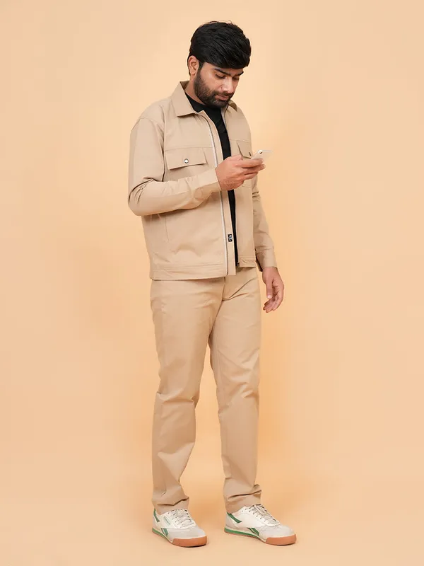 Brown_Cotton_Premium_Co_Ord_Set_For_Men
