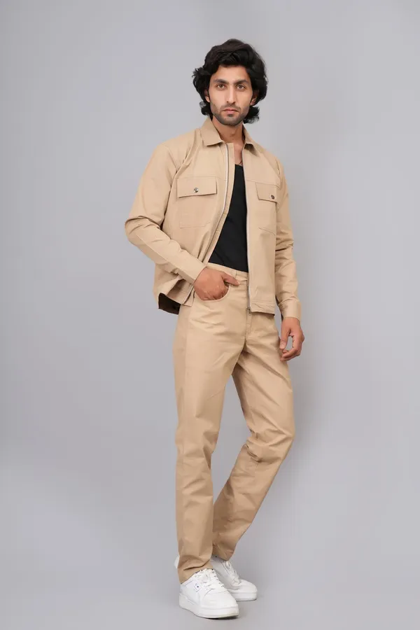 Brown_Cotton_Premium_Co_Ord_Set_For_Men