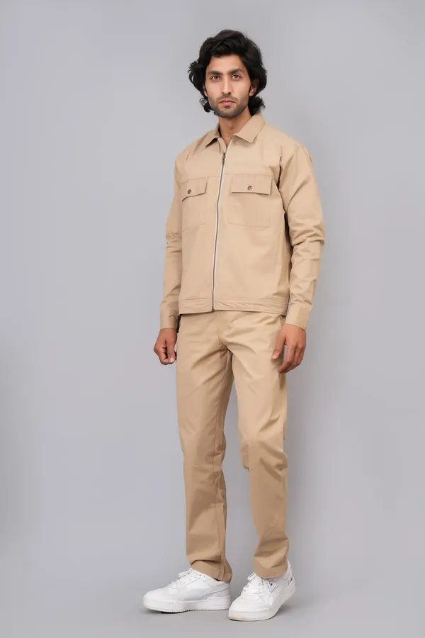 Brown_Cotton_Premium_Co_Ord_Set_For_Men