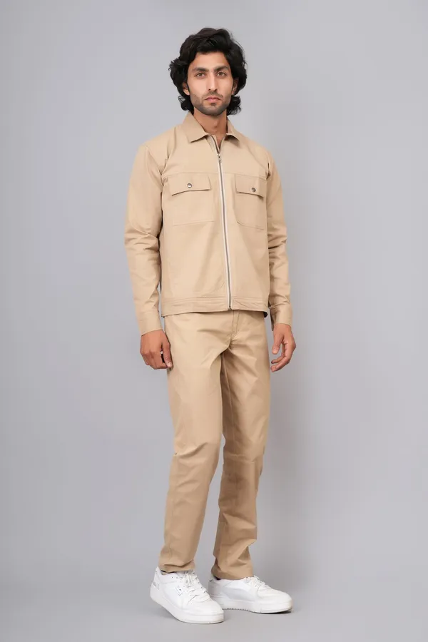 Brown_Cotton_Premium_Co_Ord_Set_For_Men