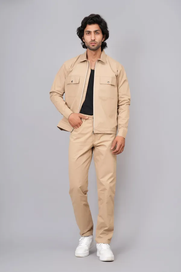 Brown_Cotton_Premium_Co_Ord_Set_For_Men