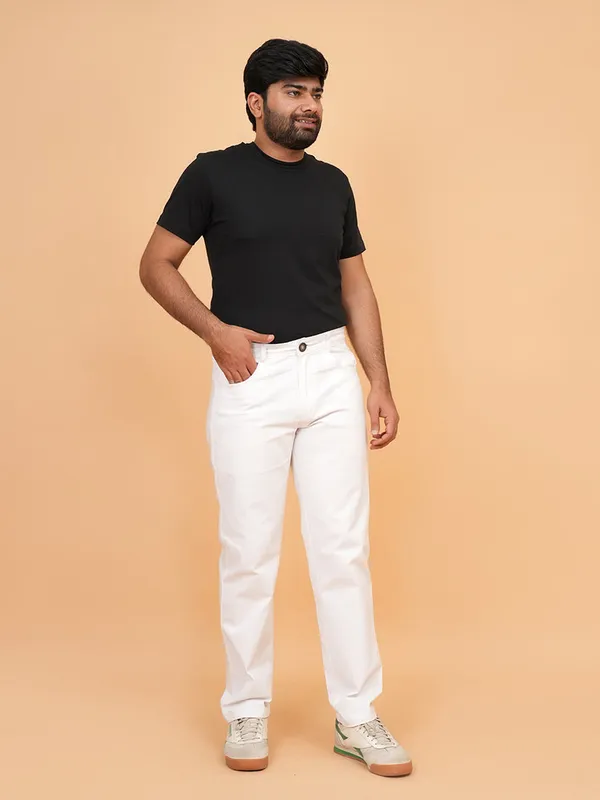 Dark_Brown_And_White_Cotton_Premium_Trousers_For_Men_Pack_Of_2