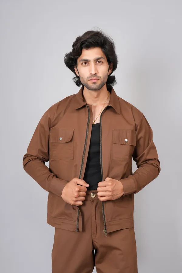 Brown_Cotton_Premium_Co_Ord_Set_For_Men