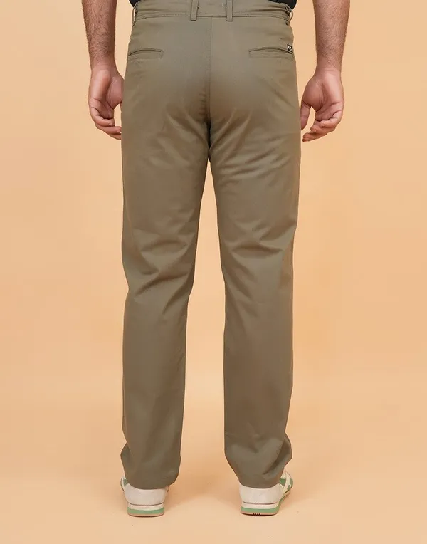 Olive_Green_Cotton_Premium_Trousers_For_Men