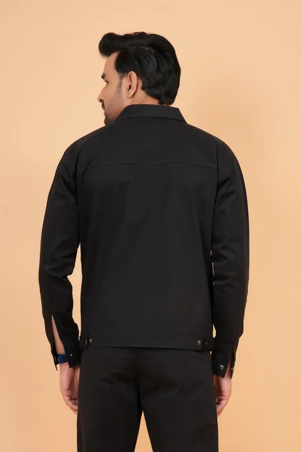 Black_Cotton_Premium_Shacket_For_Men