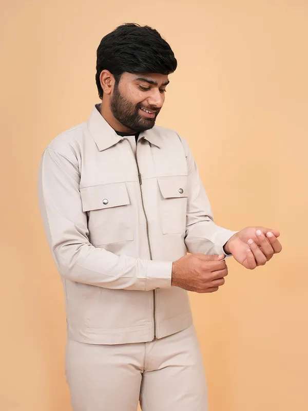 Beige_Cotton_Premium_Co_Ord_Set_For_Men