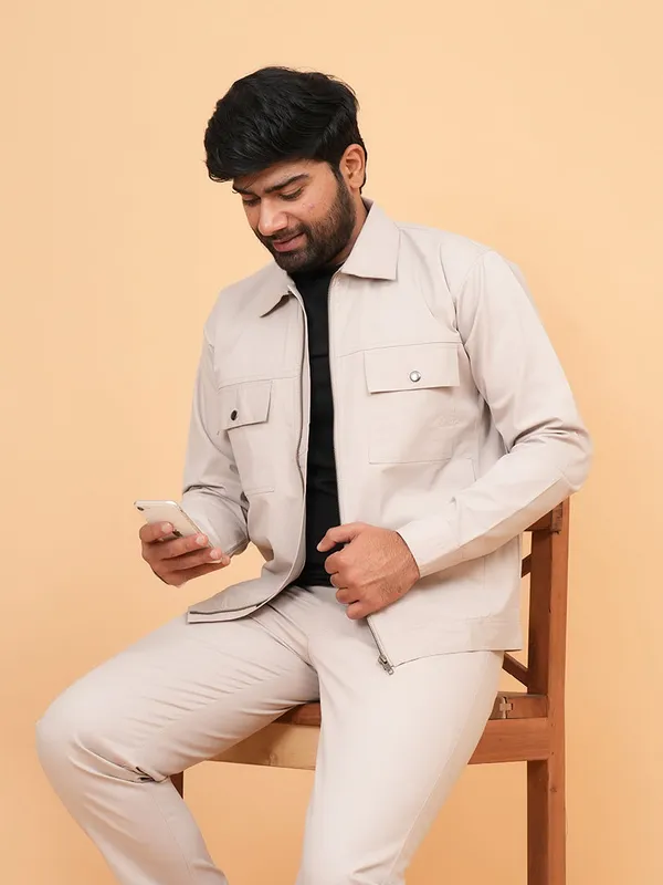 Beige_Cotton_Premium_Co_Ord_Set_For_Men