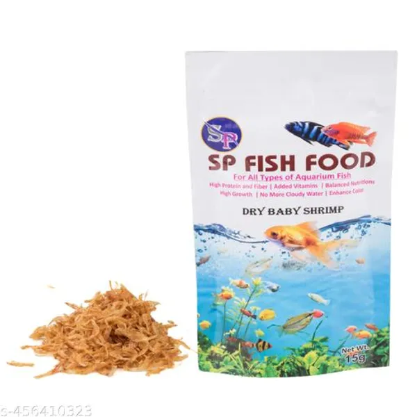 Sp_Dry_Baby_Shrimp_15Gm_Pouch_Prawn_Dry_Freeze_Dried_Shrimp_Treat_Natural_Dry_Fruits_For_Freshwater_And_Marine_Young_Adult_Fish