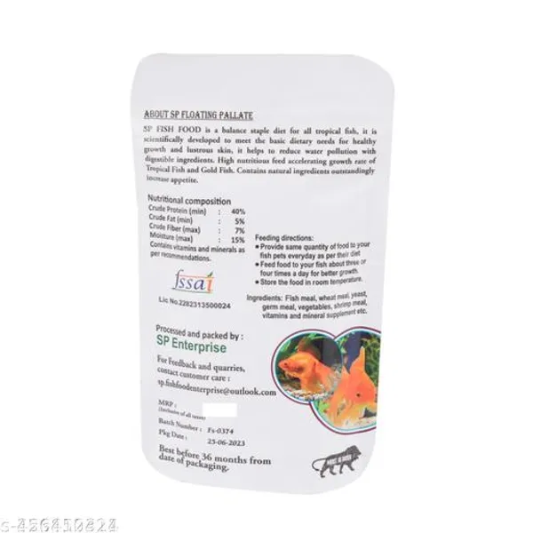 Sp_Floating_Pallate_For_All_Fishes_0_8mm_50Gm_Pouch_For_All_Types_Of_Aquarium_Fish_High_Protein_And_Fiber_Added_Vitamins_Balanced_Nutritions_High_Growth_No_More_Cloudy_Water_Enhance_Color
