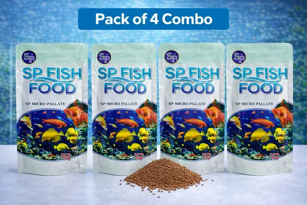Sp_Micro_Pallate_Fish_Food_For_Small_Mouth_Fishes_50Gm_Pouch_Pack_Of_4