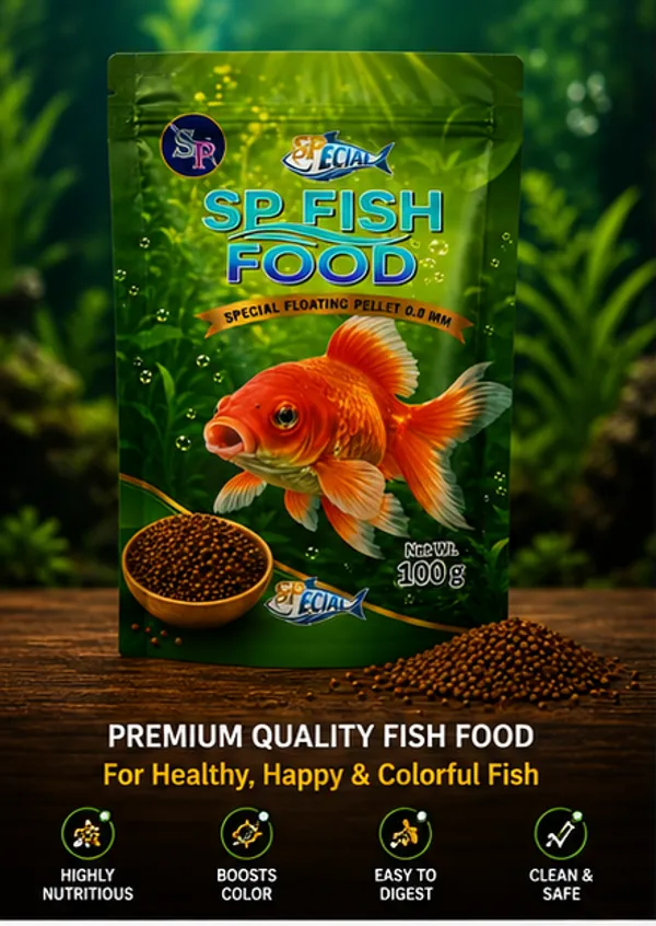 SP_Fish_Food_Floating_Pellet_0.8mm_100g_|_High_Protein_Floating_Fish_Food_|_Premium_Daily_Nutrition_for_Goldfish,_Koi,_Guppy_&_Tropical_Aquarium_Fish_|_Easy_Digestion_&_Color_Enhancement