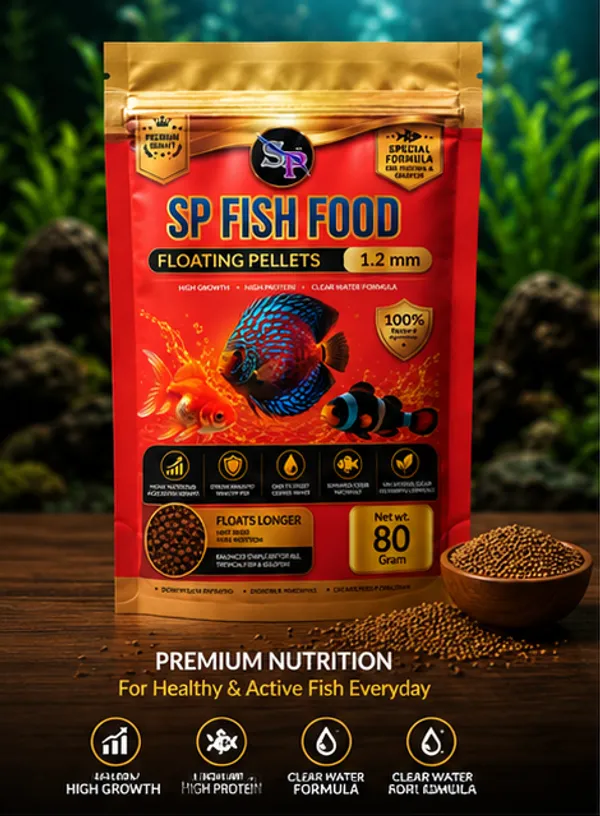 SP_Fish_Food_Floating_Pellets_1.2mm_80g_|_High_Protein_Floating_Fish_Food_|_Premium_Daily_Feed_for_Goldfish,_Koi,_Cichlids_&_Tropical_Aquarium_Fish_|_Clear_Water_Formula