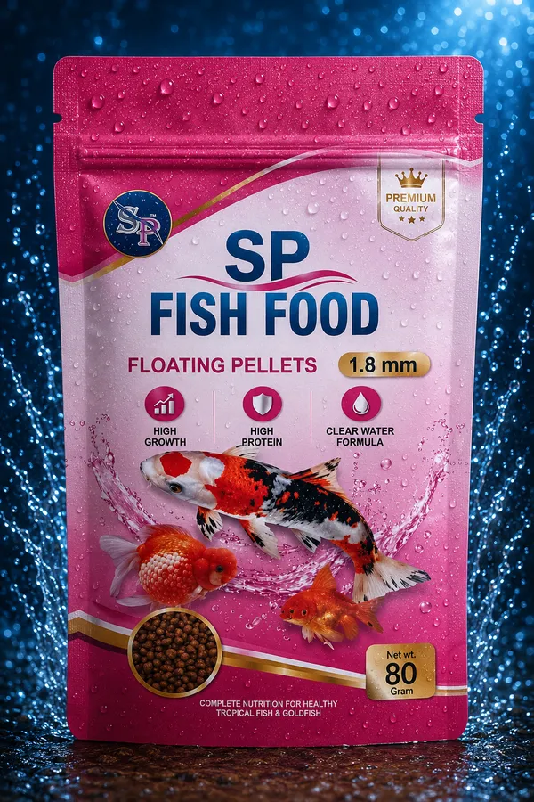 SP_Fish_Food_Floating_Pellets_1.8mm_80g_|_High_Protein_Floating_Fish_Food_|_Premium_Daily_Feed_for_Koi,_Goldfish_&_Large_Tropical_Aquarium_Fish_|_Clear_Water_Formula