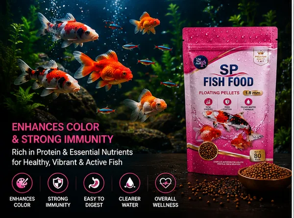 SP_Fish_Food_Floating_Pellets_1.8mm_80g_|_High_Protein_Floating_Fish_Food_|_Premium_Daily_Feed_for_Koi,_Goldfish_&_Large_Tropical_Aquarium_Fish_|_Clear_Water_Formula