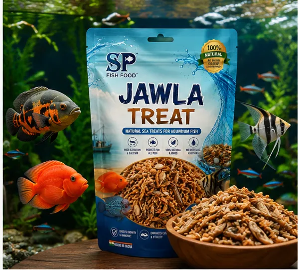 SP_Fish_Food_Jawla_Treat_50g_|_100%_Natural_Dried_Seafood_Mix_|_High_Protein_Treat_for_Aquarium_Fish_|_Rich_in_Protein_&_Calcium_|_Supplementary_Fish_Food