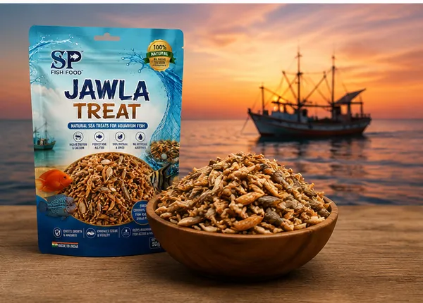 SP_Fish_Food_Jawla_Treat_50g_|_100%_Natural_Dried_Seafood_Mix_|_High_Protein_Treat_for_Aquarium_Fish_|_Rich_in_Protein_&_Calcium_|_Supplementary_Fish_Food