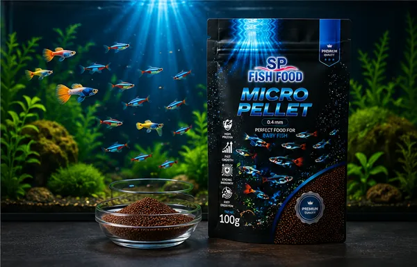 SP_Fish_Food_Micro_Pellet_0.4mm_100g_|_High_Protein_Baby_Fish_Food_|_Premium_Micro_Pellets_for_Fry_&_Small_Tropical_Fish_|_Supports_Fast_Growth,_Strong_Immunity_&_Easy_Digestion