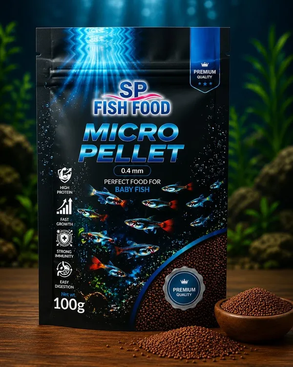 SP_Fish_Food_Micro_Pellet_0.4mm_100g_|_High_Protein_Baby_Fish_Food_|_Premium_Micro_Pellets_for_Fry_&_Small_Tropical_Fish_|_Supports_Fast_Growth,_Strong_Immunity_&_Easy_Digestion