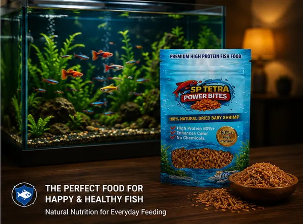 SP_Fish_Food_Tetra_Power_Bites_30g_|_100%_Natural_Dried_Baby_Shrimp_|_High_Protein_Aquarium_Fish_Food_|_Color_Enhancing_Treat_for_Tetras,_Guppies,_Bettas_&_Tropical_Fish