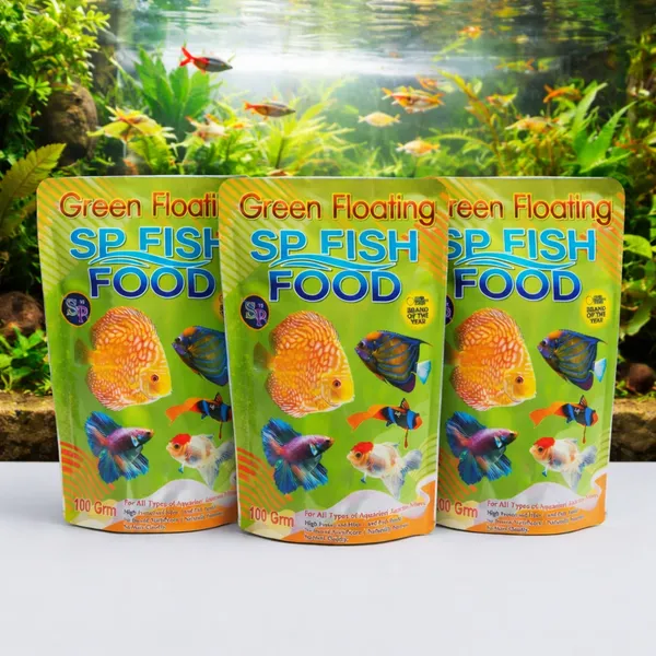 Green_Floating_Premium_Aquatic_Pellets_For_Tropical_Fish_100_grm
