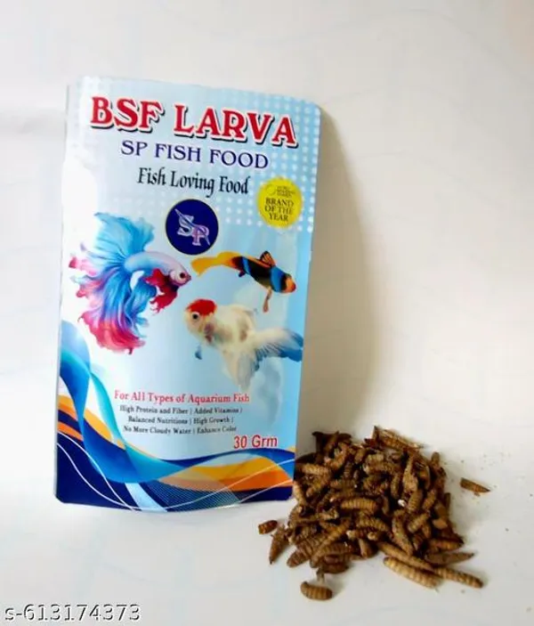 Sp_Bsf_Larva_Pouch_Fish_Food_30Gm_Pouch