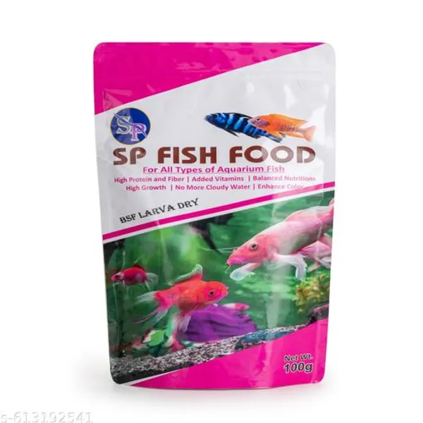 Sp_Black_Soldier_Fly_Larva_Dry_Protein_Fish_Food_100Gm_Pouch_Pack_Of_2