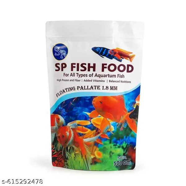Sp_Floating_Pallate_For_All_Fishes_1_.8Mm_500_Gm_Pouch_For_All_Types_Of_Aquarium_Fish_High_Protein_And_Fiber_Added_Vitamins